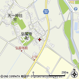 滋賀県東近江市建部下野町269周辺の地図