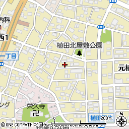 愛知県名古屋市天白区元植田3丁目1412周辺の地図