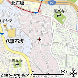 愛知県名古屋市天白区音聞山613周辺の地図