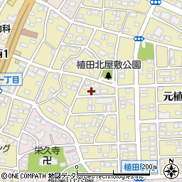 愛知県名古屋市天白区元植田3丁目1411周辺の地図