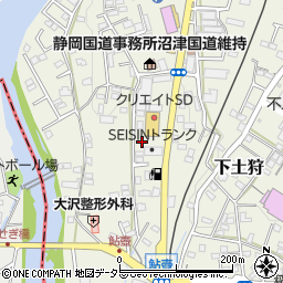 静岡県駿東郡長泉町下土狩1051-31周辺の地図
