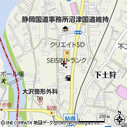 静岡県駿東郡長泉町下土狩1051-2周辺の地図