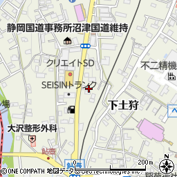 静岡県駿東郡長泉町下土狩1051周辺の地図