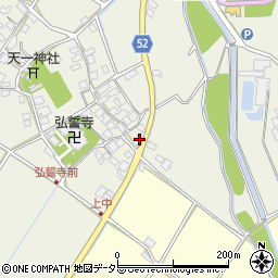 滋賀県東近江市建部下野町172周辺の地図