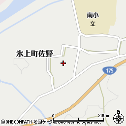 兵庫県丹波市氷上町佐野425周辺の地図