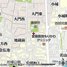 愛知県名古屋市中川区的場町1丁目16周辺の地図