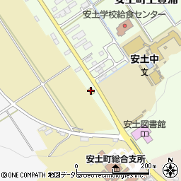 ローソン安土上豊浦店周辺の地図
