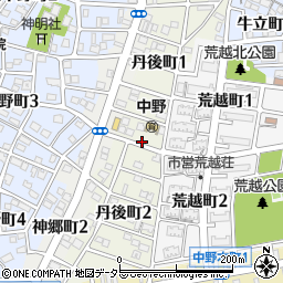 愛知県名古屋市中川区丹後町周辺の地図