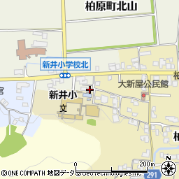 兵庫県丹波市柏原町北山694周辺の地図