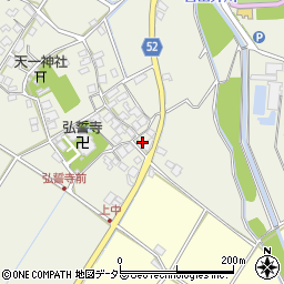 滋賀県東近江市建部下野町174周辺の地図