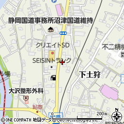 静岡県駿東郡長泉町下土狩1051-5周辺の地図