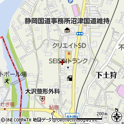 静岡県駿東郡長泉町下土狩1051-1周辺の地図