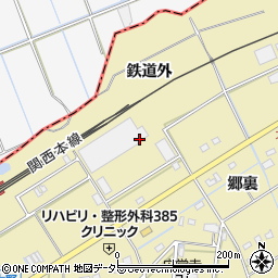 協同組合エリア中京周辺の地図