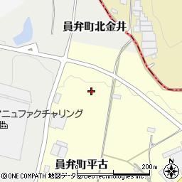 三重県いなべ市員弁町平古121周辺の地図