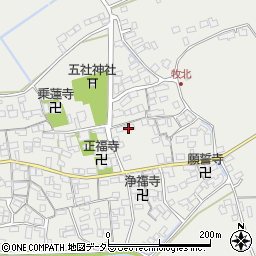 〒523-0072 滋賀県近江八幡市牧町の地図