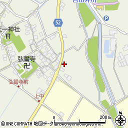 滋賀県東近江市建部下野町81周辺の地図