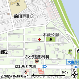 愛知県名古屋市中川区大当郎1丁目303-1周辺の地図