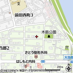 愛知県名古屋市中川区大当郎1丁目303-3周辺の地図