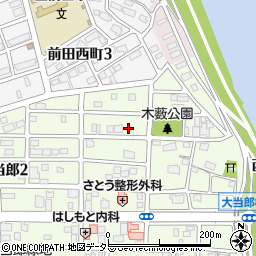 愛知県名古屋市中川区大当郎1丁目303周辺の地図