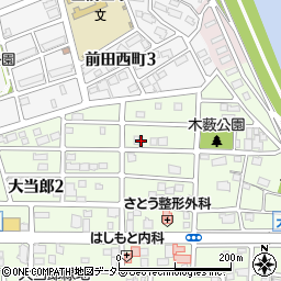 愛知県名古屋市中川区大当郎1丁目306周辺の地図