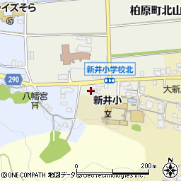 兵庫県丹波市柏原町北山414周辺の地図