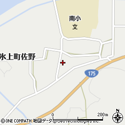 兵庫県丹波市氷上町佐野456-1周辺の地図