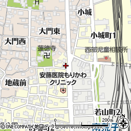 愛知県名古屋市中川区的場町1丁目4周辺の地図