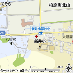 兵庫県丹波市柏原町北山415周辺の地図