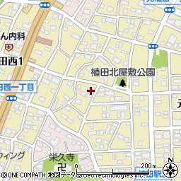 愛知県名古屋市天白区元植田3丁目1304周辺の地図