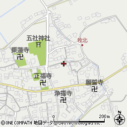 滋賀県近江八幡市牧町765周辺の地図