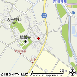 滋賀県東近江市建部下野町175周辺の地図