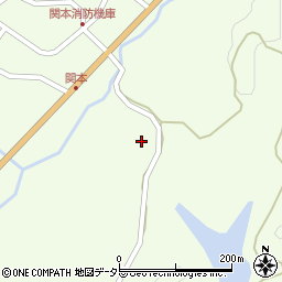 岡山県勝田郡奈義町関本202-1周辺の地図