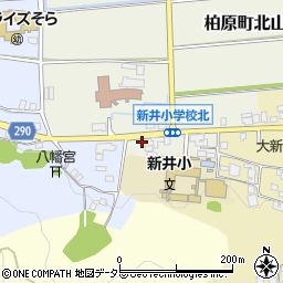 兵庫県丹波市柏原町北山412周辺の地図