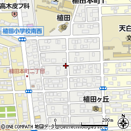 愛知県名古屋市天白区植田本町周辺の地図
