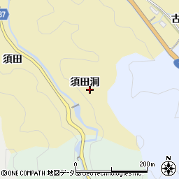 愛知県豊田市城見町須田洞周辺の地図