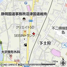 静岡県駿東郡長泉町下土狩1035周辺の地図