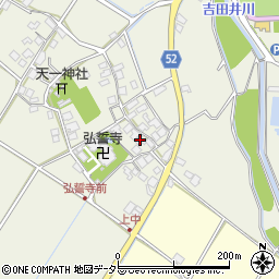 滋賀県東近江市建部下野町176周辺の地図