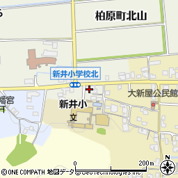 兵庫県丹波市柏原町北山695周辺の地図