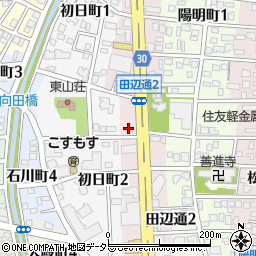 愛知県名古屋市瑞穂区田辺通2丁目1周辺の地図