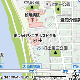 畠山銘木店周辺の地図