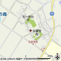 滋賀県東近江市建部下野町253周辺の地図