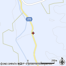 島根県雲南市吉田町民谷377周辺の地図