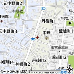 ファミリーマート神郷町一丁目店周辺の地図