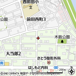 愛知県名古屋市中川区大当郎1丁目309周辺の地図