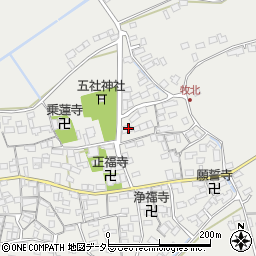 滋賀県近江八幡市牧町774周辺の地図