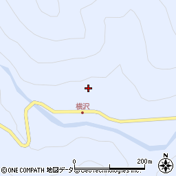 静岡県静岡市葵区横沢305-2周辺の地図