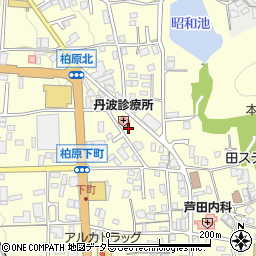 兵庫県丹波市柏原町柏原3405-2周辺の地図