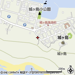 神奈川県三浦市三崎町城ヶ島521周辺の地図