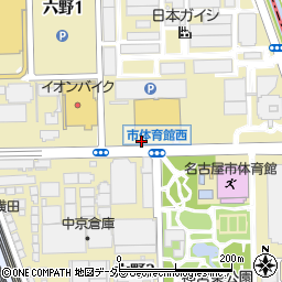 愛知県名古屋市熱田区六野周辺の地図