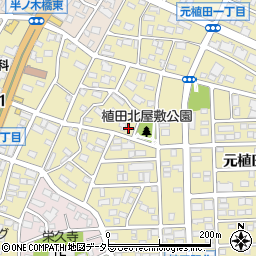 愛知県名古屋市天白区元植田3丁目1006周辺の地図